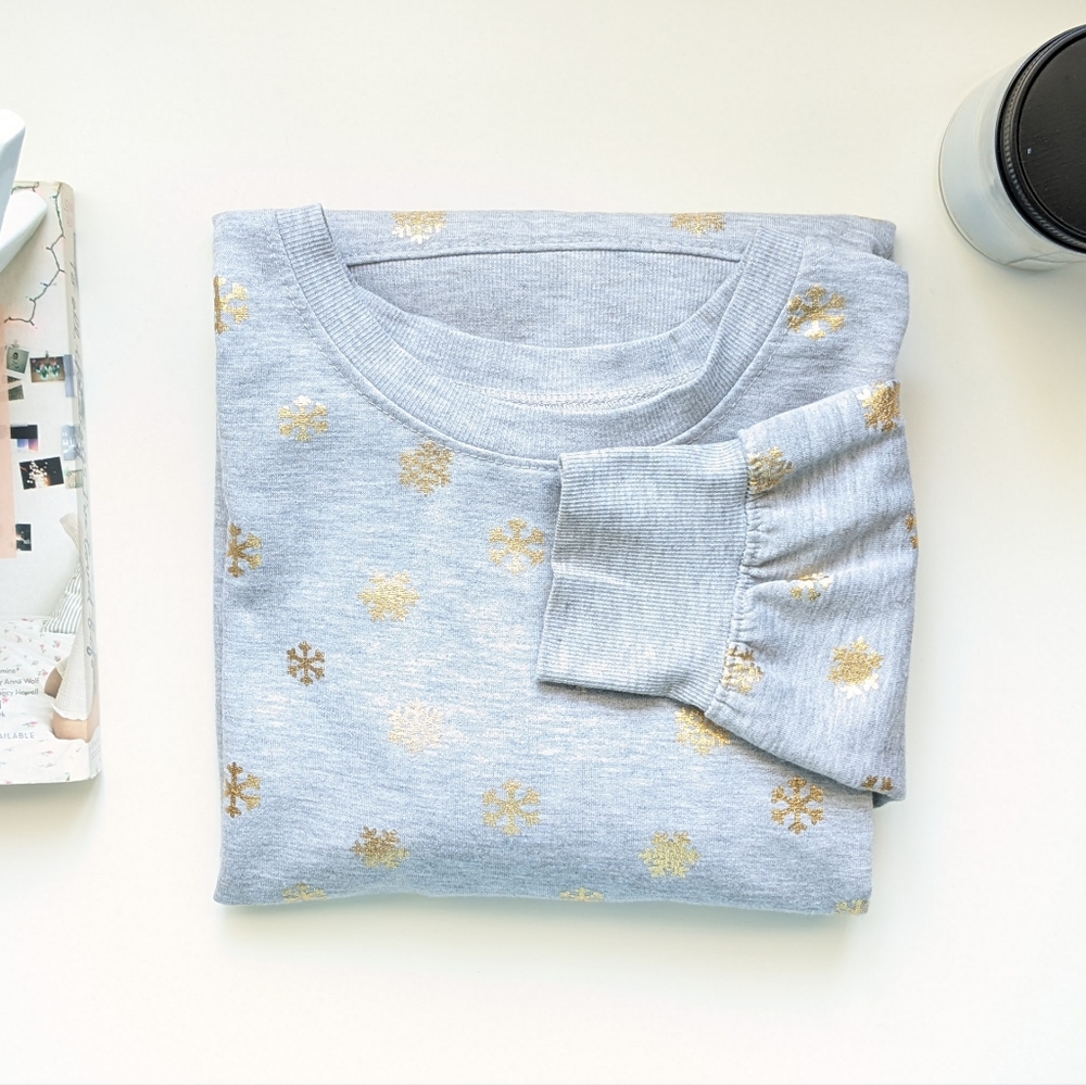Awake Foil Snowflake Crew Sweatshirt